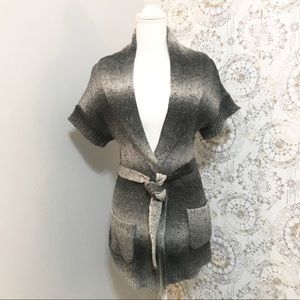 Cache belted cardigan